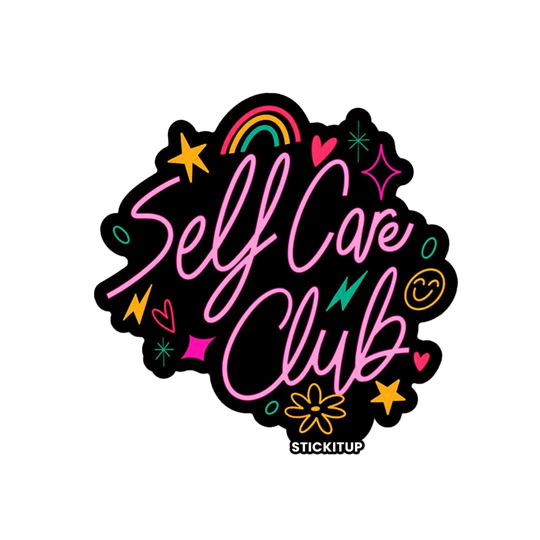 SELF CARE CLUB Sticker